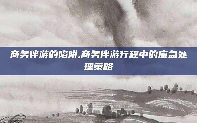 江阴商务伴游的陷阱,商务伴游行程中的应急处理策略